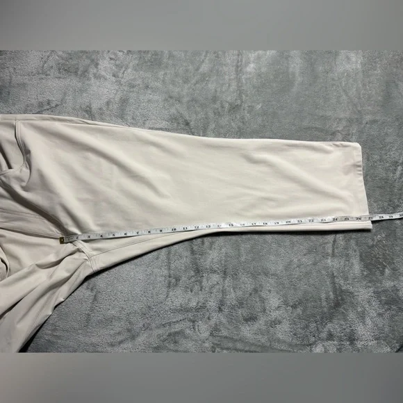 G/Fore 5 Pocket 4-Way Stretch Straight Leg Golf Pant Men's 38x28 Stone Beige